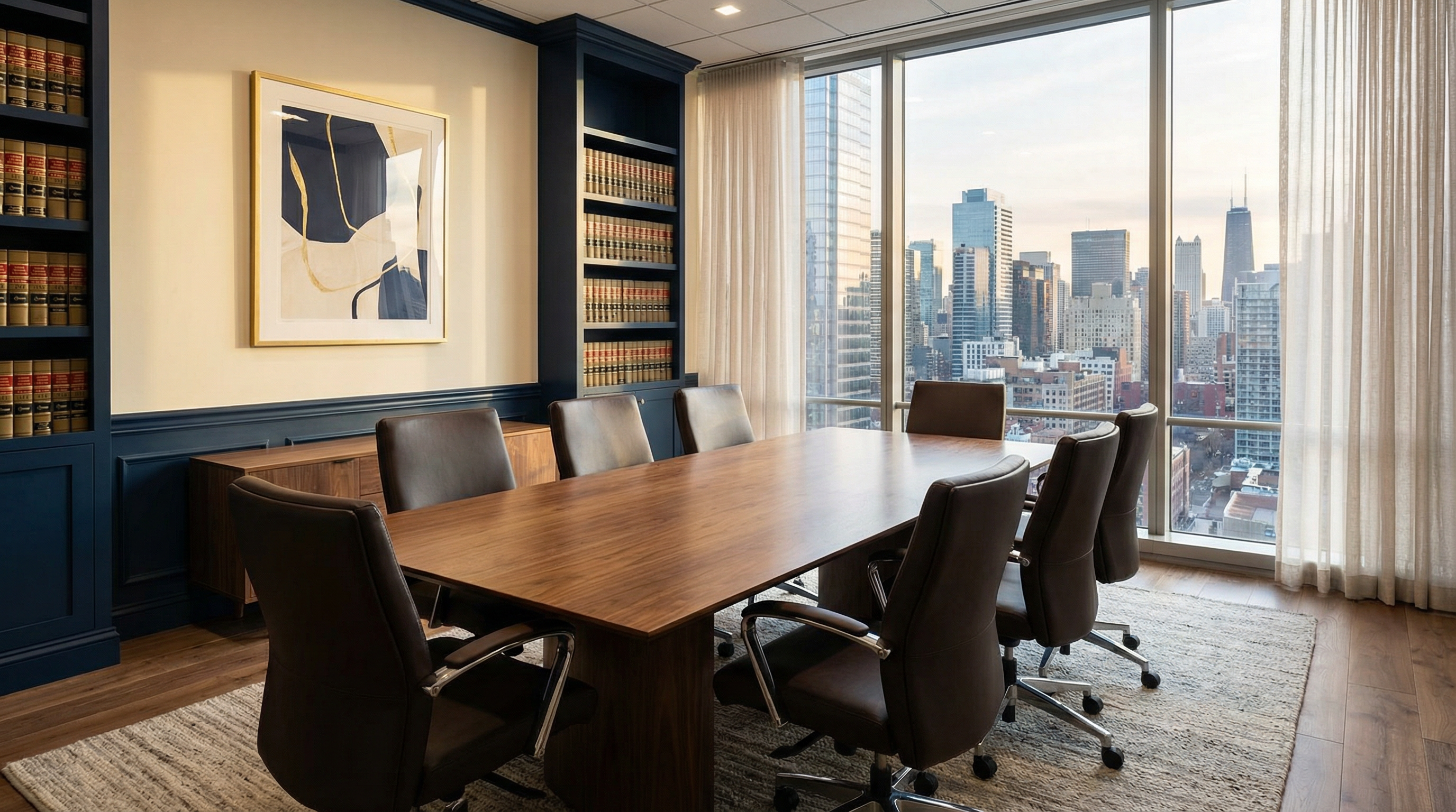 Law office consultation room